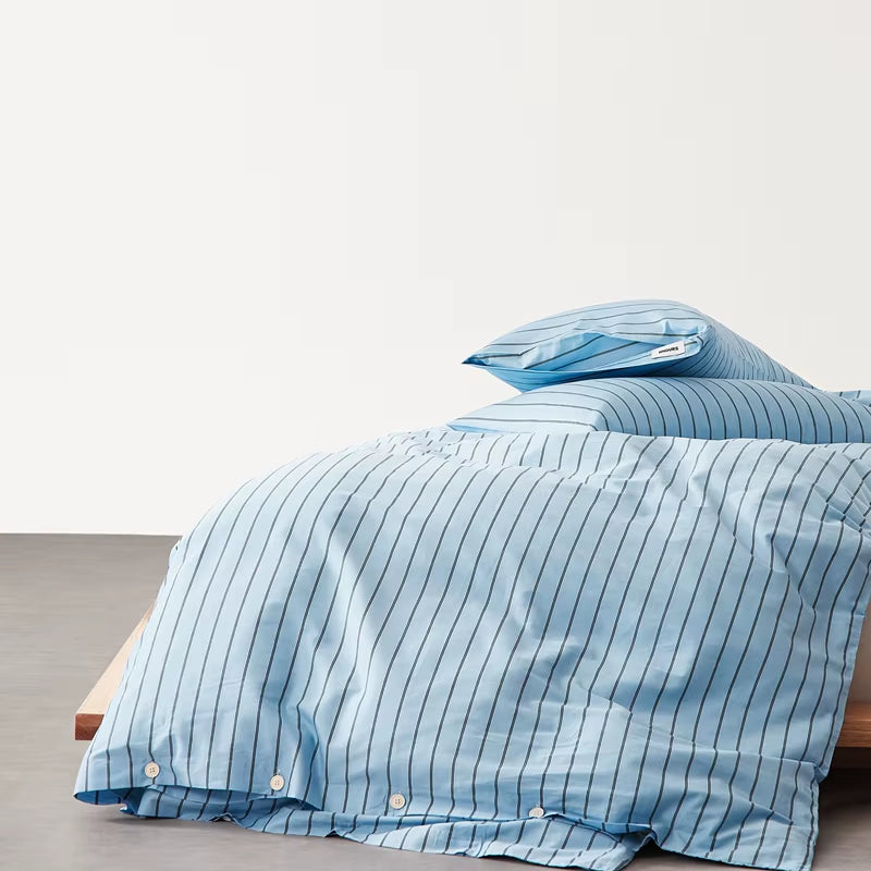 1Pc Stripe Style Duvet Cover 100% Cotton Quilts Cover Skin-Friendly Bedding Adults Kids Comforter Covers 이불커버(No Pillowcase)