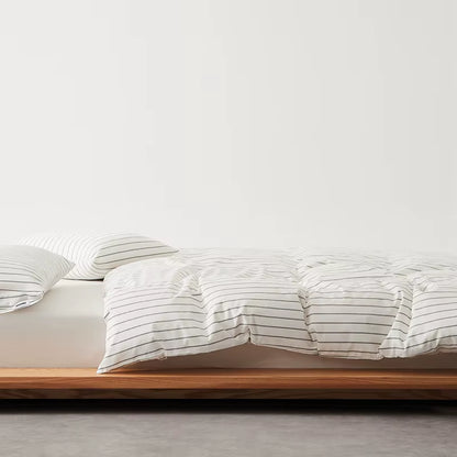 1Pc Stripe Style Duvet Cover 100% Cotton Quilts Cover Skin-Friendly Bedding Adults Kids Comforter Covers 이불커버(No Pillowcase)