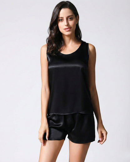 Silk Tank PJ Set